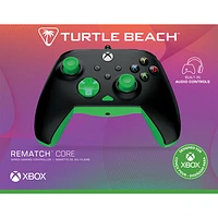 Turtle Beach Rematch Core Wired Controller for Xbox Series X|S / Xbox One - Black/Green