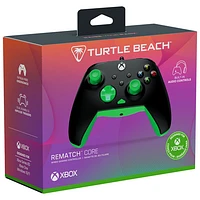 Turtle Beach Rematch Core Wired Controller for Xbox Series X|S / Xbox One - Black/Green