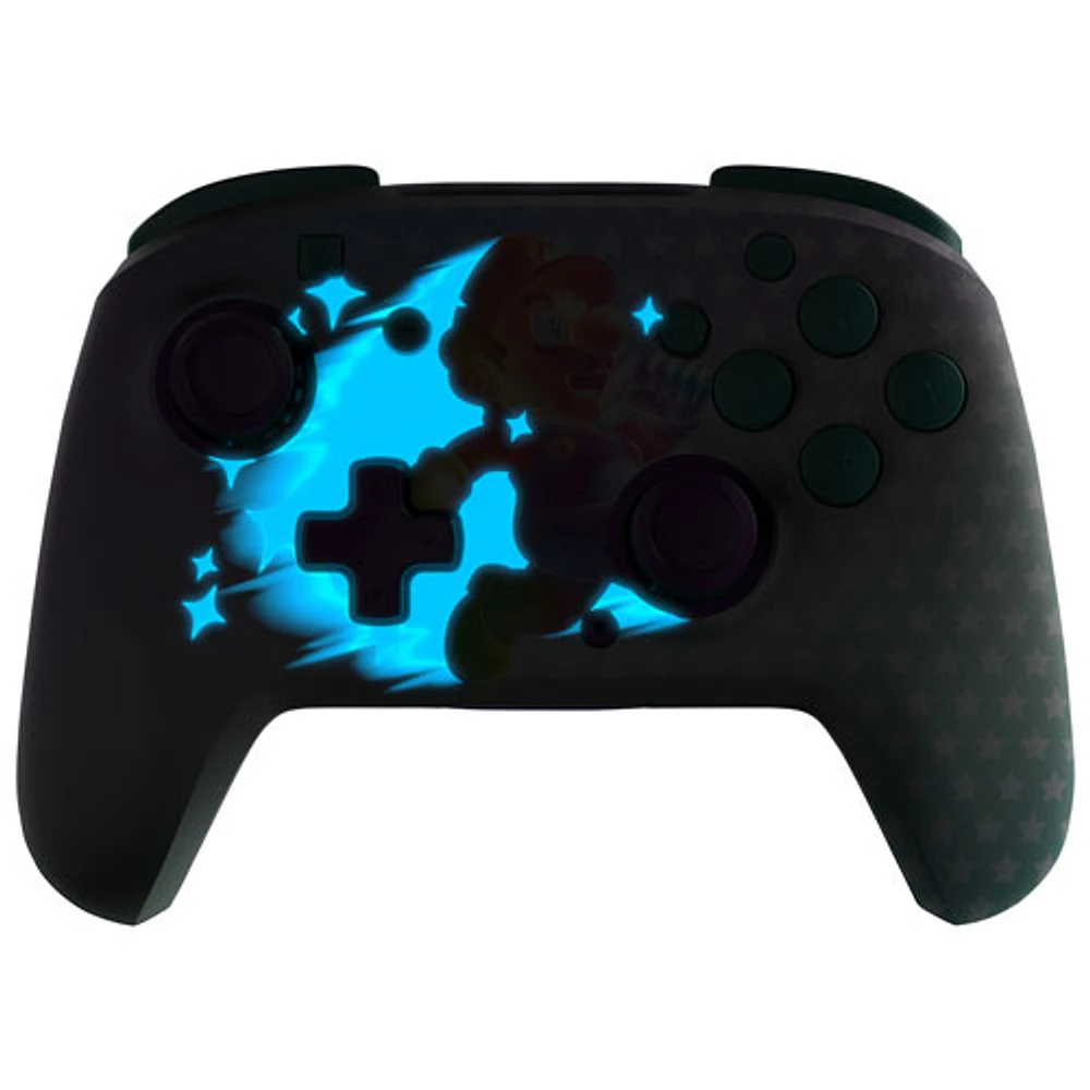 Turtle Beach Glow-in-the-Dark Rematch Wireless Controller for Switch - Invincible Mario