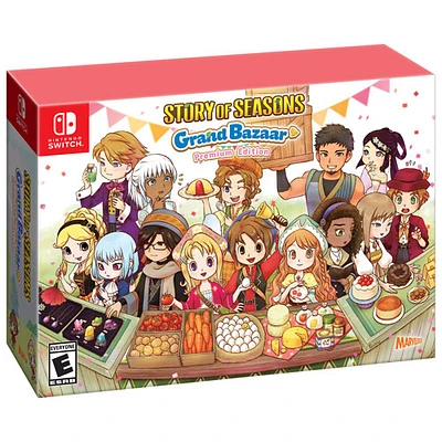 Story of Seasons: Grand Bazaar Premium Edition (Switch) - English