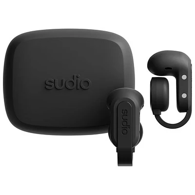 Sudio Audio B3 Open-Ear True Wireless Earbuds - Black