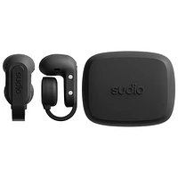 Sudio Audio B3 Open-Ear True Wireless Earbuds - Black