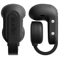 Sudio Audio B3 Open-Ear True Wireless Earbuds - Black