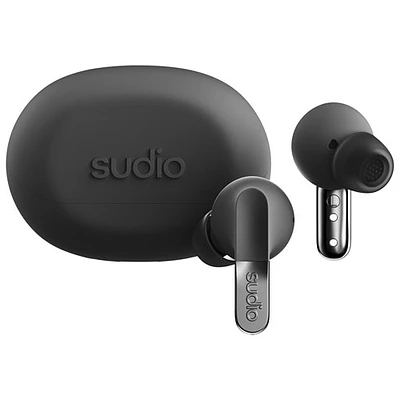 Écouteurs boutons 100 % sans fil à suppression du bruit N3 Pro Audio de Sudio - Noir