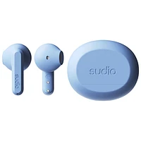 Écouteurs boutons 100 % sans fil A3 Audio de Sudio - Bleu