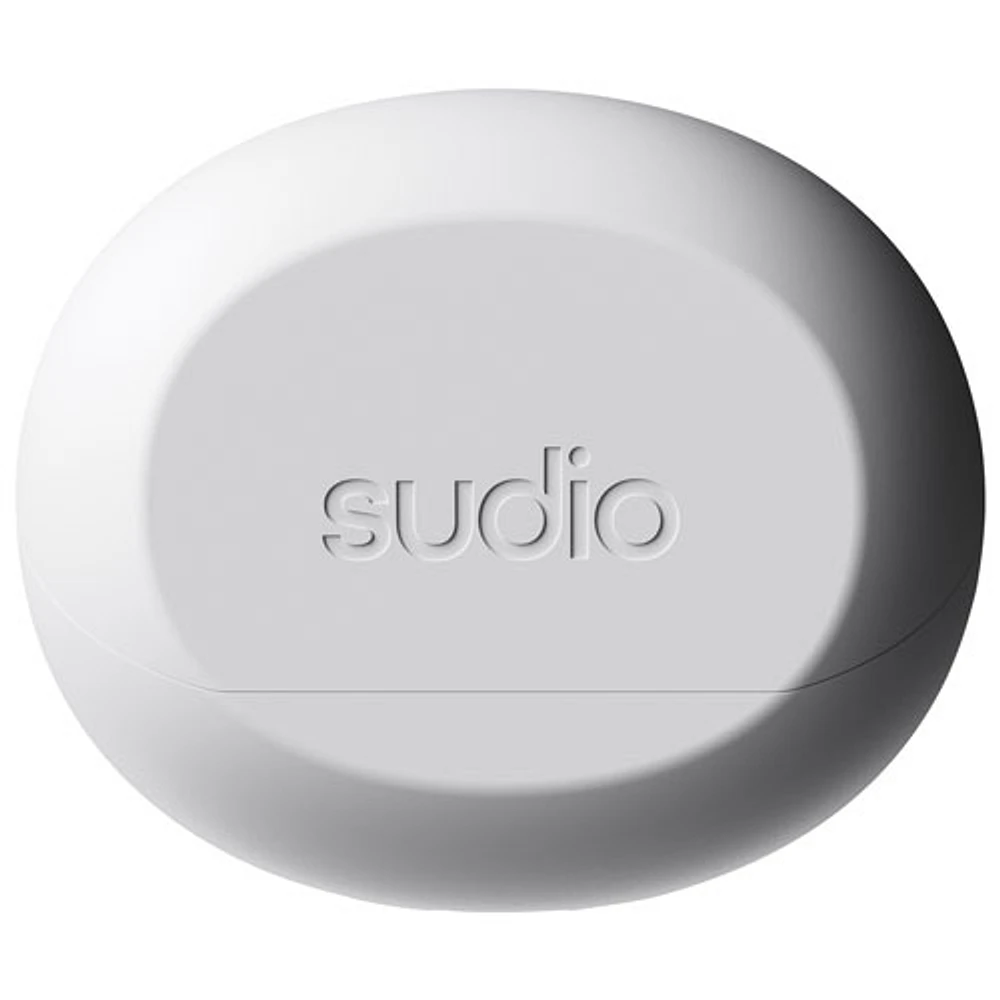 Écouteurs boutons 100 % sans fil à suppression du bruit A3 Pro de Sudio - Blanc