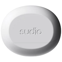 Écouteurs boutons 100 % sans fil à suppression du bruit A3 Pro de Sudio - Blanc