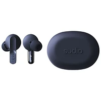 Écouteurs boutons 100 % sans fil à suppression du bruit N3 Pro Audio de Sudio - Bleu marine