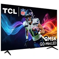 TCL QM5K Series 55" 4K UHD HDR QD Mini-LED Smart Google TV (55QM5K) - 2025 - Only at Best Buy