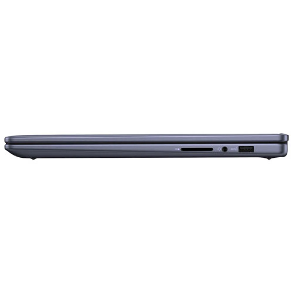 Portable 2-en-1 à écran tactile de 14 po Inspiron de Dell - Bleu minuit (Ryzen 7 8840HS d'AMD/RAM 16 Go/SSD 512 Go/Windows 11)