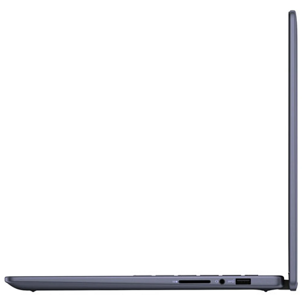 Portable 2-en-1 à écran tactile de 14 po Inspiron de Dell - Bleu minuit (Ryzen 7 8840HS d'AMD/RAM 16 Go/SSD 512 Go/Windows 11)