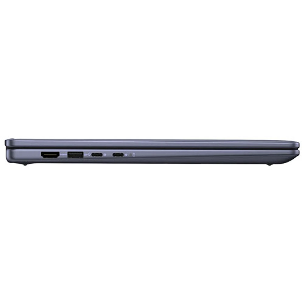 Portable 2-en-1 à écran tactile de 14 po Inspiron de Dell - Bleu minuit (Ryzen 7 8840HS d'AMD/RAM 16 Go/SSD 512 Go/Windows 11)