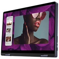 Portable 2-en-1 à écran tactile de 14 po Inspiron de Dell - Bleu minuit (Ryzen 7 8840HS d'AMD/RAM 16 Go/SSD 512 Go/Windows 11)