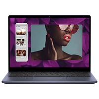 Portable 2-en-1 à écran tactile de 14 po Inspiron de Dell - Bleu minuit (Ryzen 7 8840HS d'AMD/RAM 16 Go/SSD 512 Go/Windows 11)