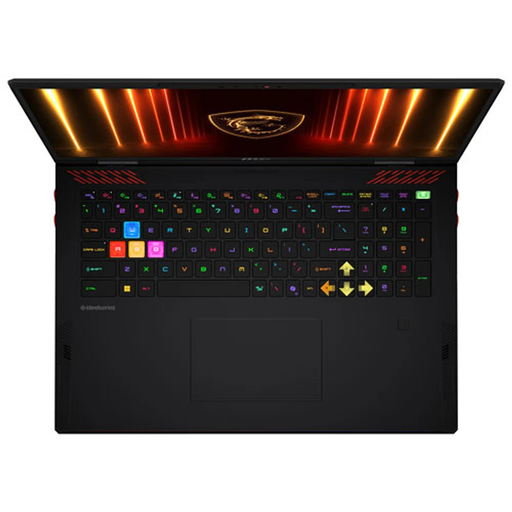 Portable de jeu Raider 18 HX 18 po de MSI - Noir (Core Ultra9-285HX d’Intel/RAM 64 Go/disque SSD de 2 To/RTX 5080)