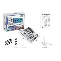 ASUS X870 AYW Gaming WIFI W ATX AM5 Motherboard for AMD Ryzen 9000/8000/7000 Series CPUs