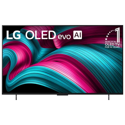 Téléviseur intelligent webOS HDR DELO UHD 4K de 42 po de LG (OLED42C5PUA) - 2025