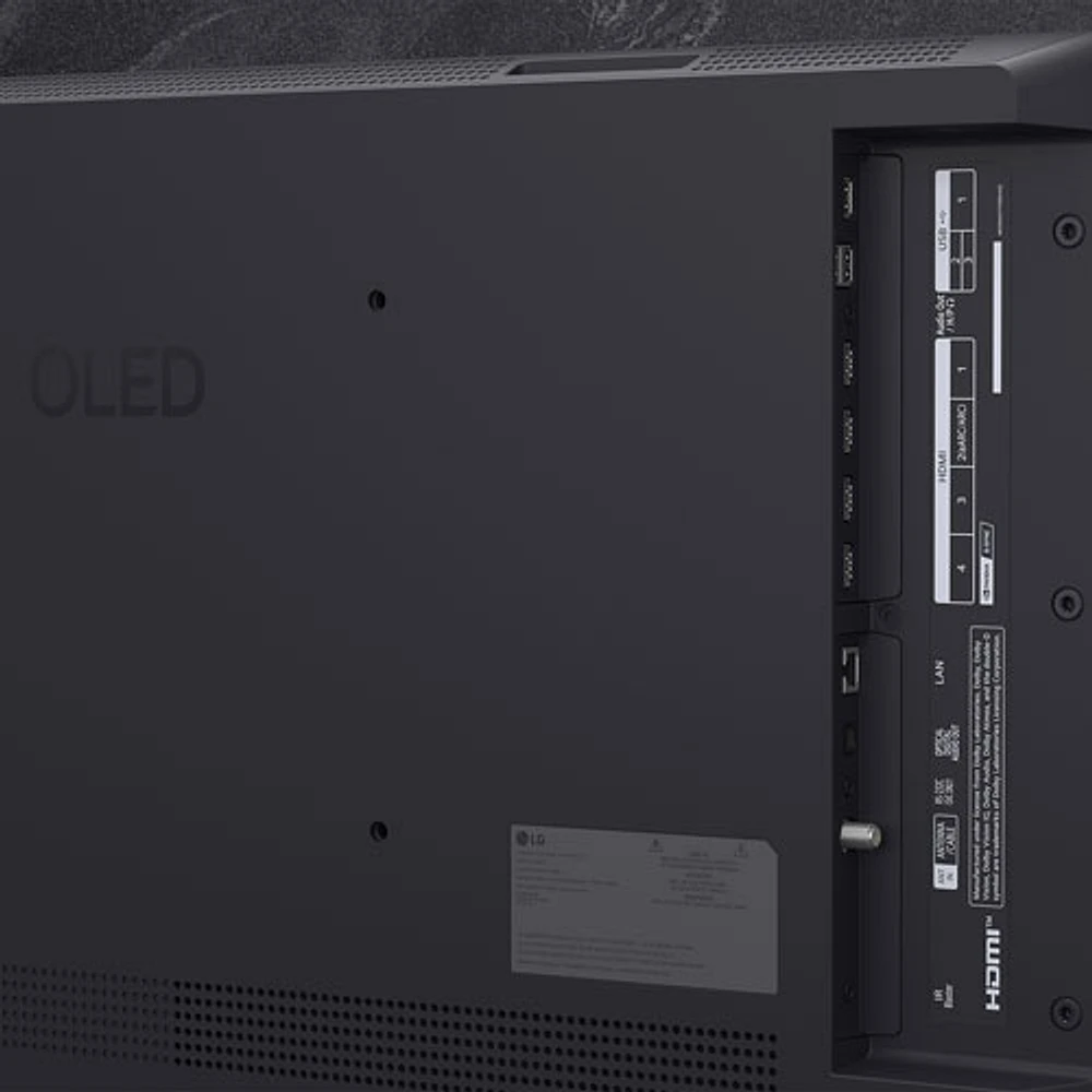 Téléviseur intelligent webOS HDR DELO UHD 4K de 42 po de LG (OLED42C5PUA) - 2025