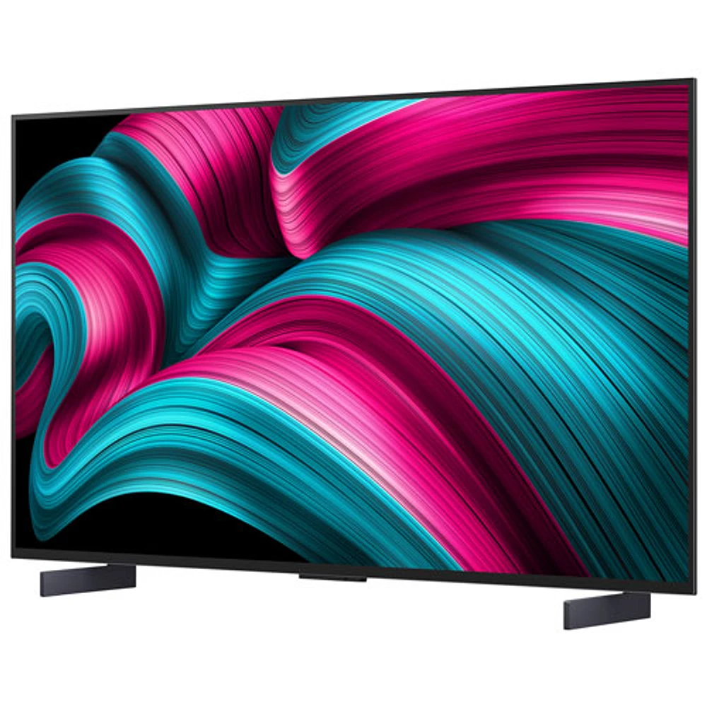Téléviseur intelligent webOS HDR DELO UHD 4K de 42 po de LG (OLED42C5PUA) - 2025