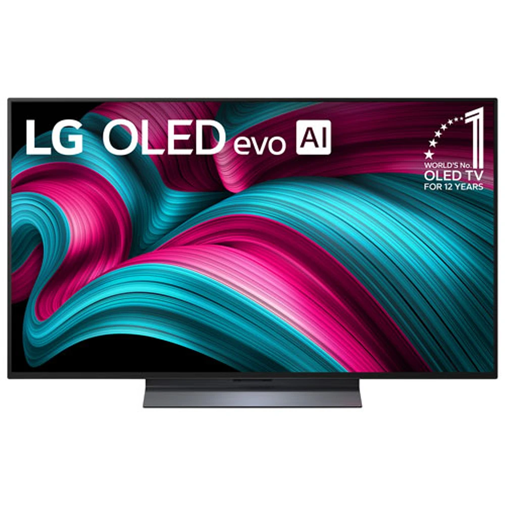 Téléviseur intelligent webOS HDR DELO UHD 4K de 48 po de LG (OLED48C5PUA) - 2025
