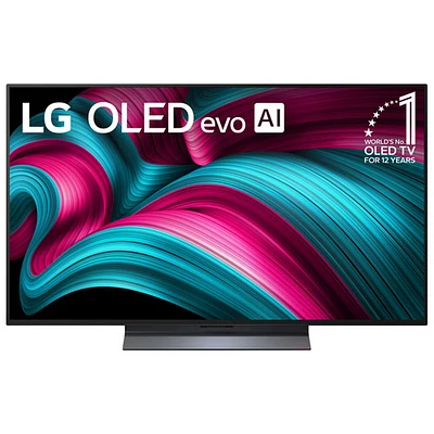 Téléviseur intelligent webOS HDR DELO UHD 4K de 48 po de LG (OLED48C5PUA) - 2025