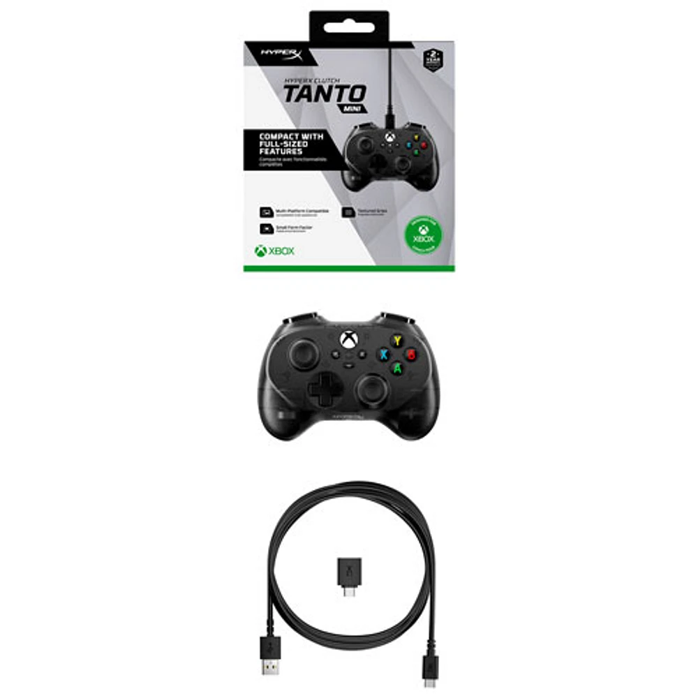 HyperX Clutch Tanto Wired Controller for Xbox Series X|S - Black