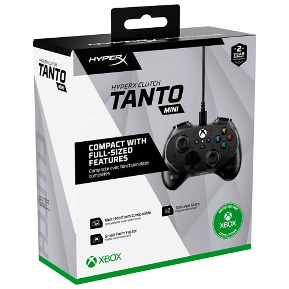 HyperX Clutch Tanto Wired Controller for Xbox Series X|S - Black