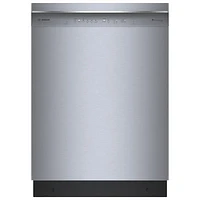 Boîte ouverte - Lave-vaisselle encastrable 24 po 46 dB avec cuve en inox et 3e panier de Bosch (SHE53CE5N) - Acier inoxydable - Endommagé