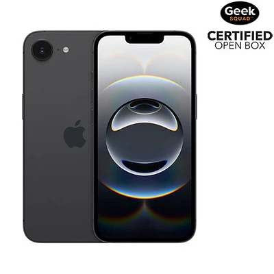 Boîte ouverte - iPhone 16 de 256 Go d'Apple - Noir - Déverrouillé