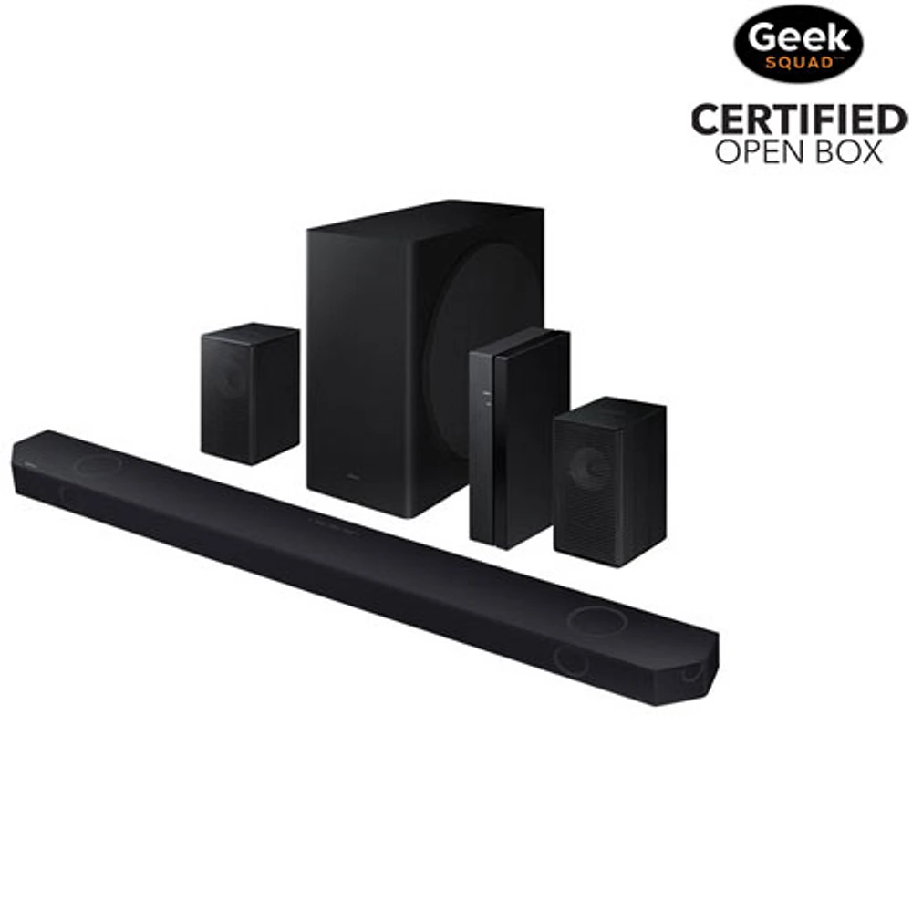 Open Box - Samsung Q850D 7.1.2 Channel Sound Bar with Subwoofer- Black