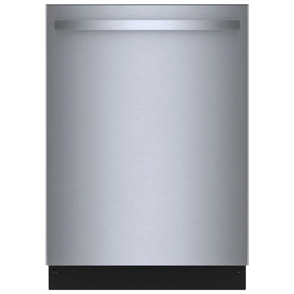 Lave-vaisselle encastrable 24 po 46dB série 100 de Bosch avec cuve en inox (SHX4AEF5N) - Inox