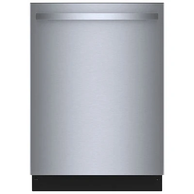 Lave-vaisselle encastrable 24 po 46dB série 100 de Bosch avec cuve en inox (SHX4AEF5N) - Inox