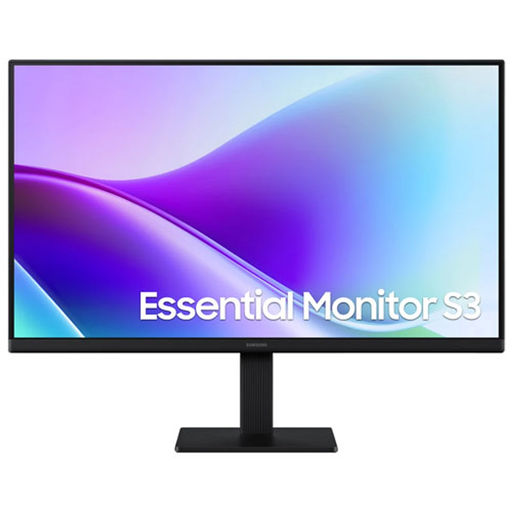 Samsung Essential 24" FHD 120Hz 5ms GTG IPS LED Monitor (LS24F320GANXZA) - Black