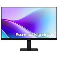 Samsung Essential 24" FHD 120Hz 5ms GTG IPS LED Monitor (LS24F320GANXZA) - Black