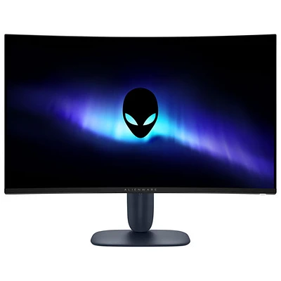 Moniteur de jeu FreeSync DEL incurvé AV 1 ms GÀG 180 Hz 32 po d'Alienware (AW3225DM) - Noir