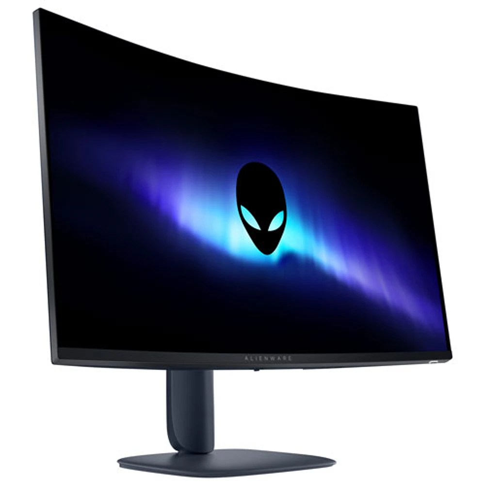 Moniteur de jeu FreeSync DEL incurvé AV 1 ms GÀG 180 Hz 32 po d'Alienware (AW3225DM) - Noir