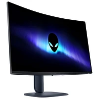 Moniteur de jeu FreeSync DEL incurvé AV 1 ms GÀG 180 Hz 32 po d'Alienware (AW3225DM) - Noir