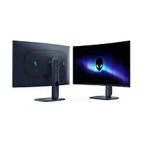 Moniteur de jeu FreeSync DEL incurvé AV 1 ms GÀG 180 Hz 32 po d'Alienware (AW3225DM) - Noir
