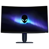 Moniteur de jeu FreeSync DEL incurvé AV 1 ms GÀG 180 Hz 32 po d'Alienware (AW3225DM) - Noir