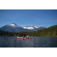 Kayak gonflable de 12 pi pour 2 personnes Excursion Pro K2 d'Intex - Jaune