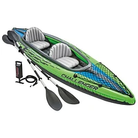 Intex Challenger K2 11.5 ft. 2-Person Inflatable Kayak - Green