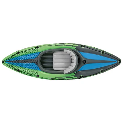 Kayak gonflable de 9 pi pour 1 personne Challenger K1 d'Intex - Vert