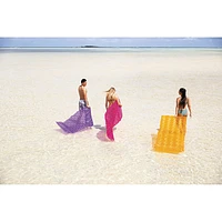 Chaise longue flottante de piscine Tote 'N Float Wave d'Intex - Couleurs variées