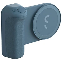 Poignée de chargement magnétique pour téléphone intelligent SnapGrip de ShiftCam - Geai bleu