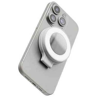 Support de lampe magnétique avec miroir SnapPocket pour téléphone intelligent de ShiftCam - Pierre