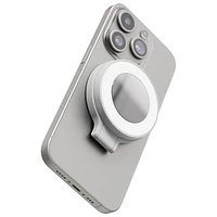 Support de lampe magnétique avec miroir SnapPocket pour téléphone intelligent de ShiftCam - Pierre
