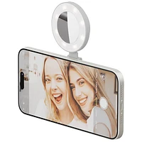Support de lampe magnétique avec miroir SnapPocket pour téléphone intelligent de ShiftCam - Pierre