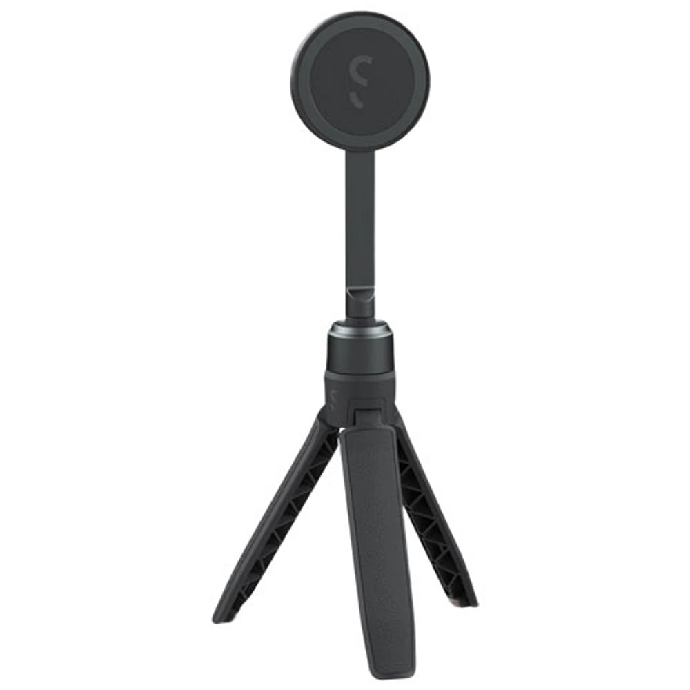 Mini trépied magnétique pour téléphone intelligent SnapStand de ShiftCam - Bleu minuit