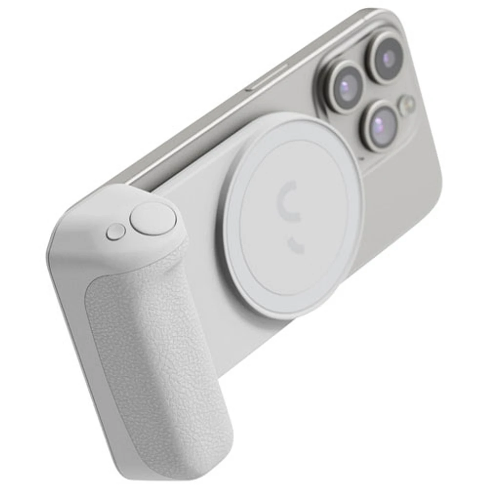 ShiftCam SnapGrip Pro Magnetic Smartphone Battery Grip - Stone