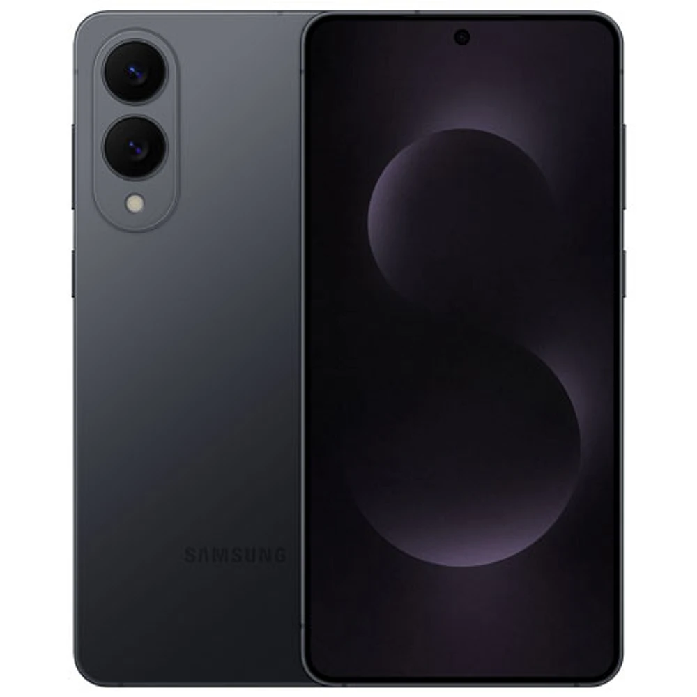 Fido Samsung Galaxy S25 Edge 256GB - Titanium Jetblack - Monthly Financing